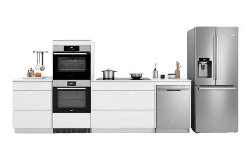 cocina, lavavajillas y refrigeradoras